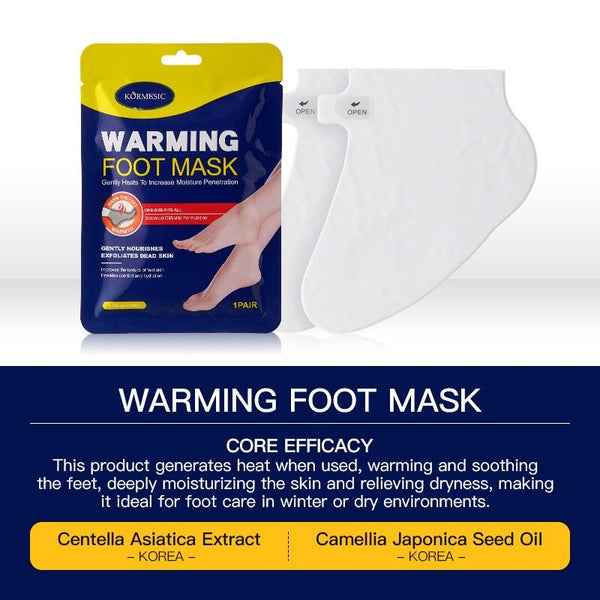 Mascarilla De Pies Con Calor
