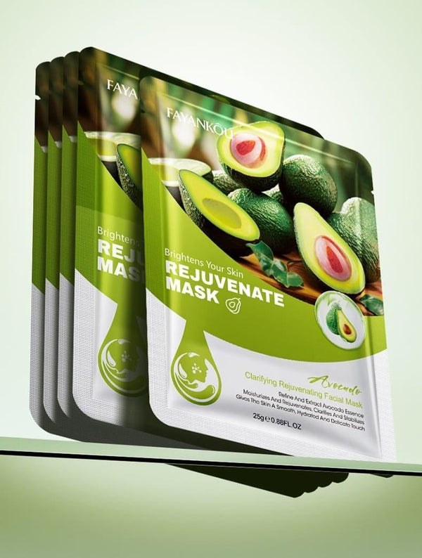 Mascarilla Facial Clarificante y Rejuvenecedora de Aguacate – Nutrición Verde para una Piel Renovada
