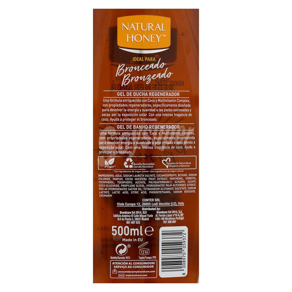 🥥 Gel de Ducha Regenerador con Coco 500ml – Hidratación Profunda y Piel Suave Naturalmente