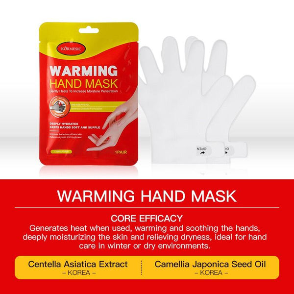 Mascarilla De Manos Con Calor - Hidratacion Intensa Y Relax Al Instante